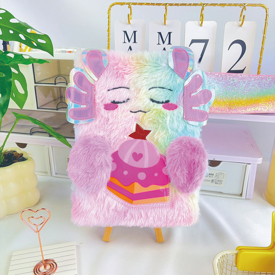 Плюшевий блокнот A5 Cute Monster Diary