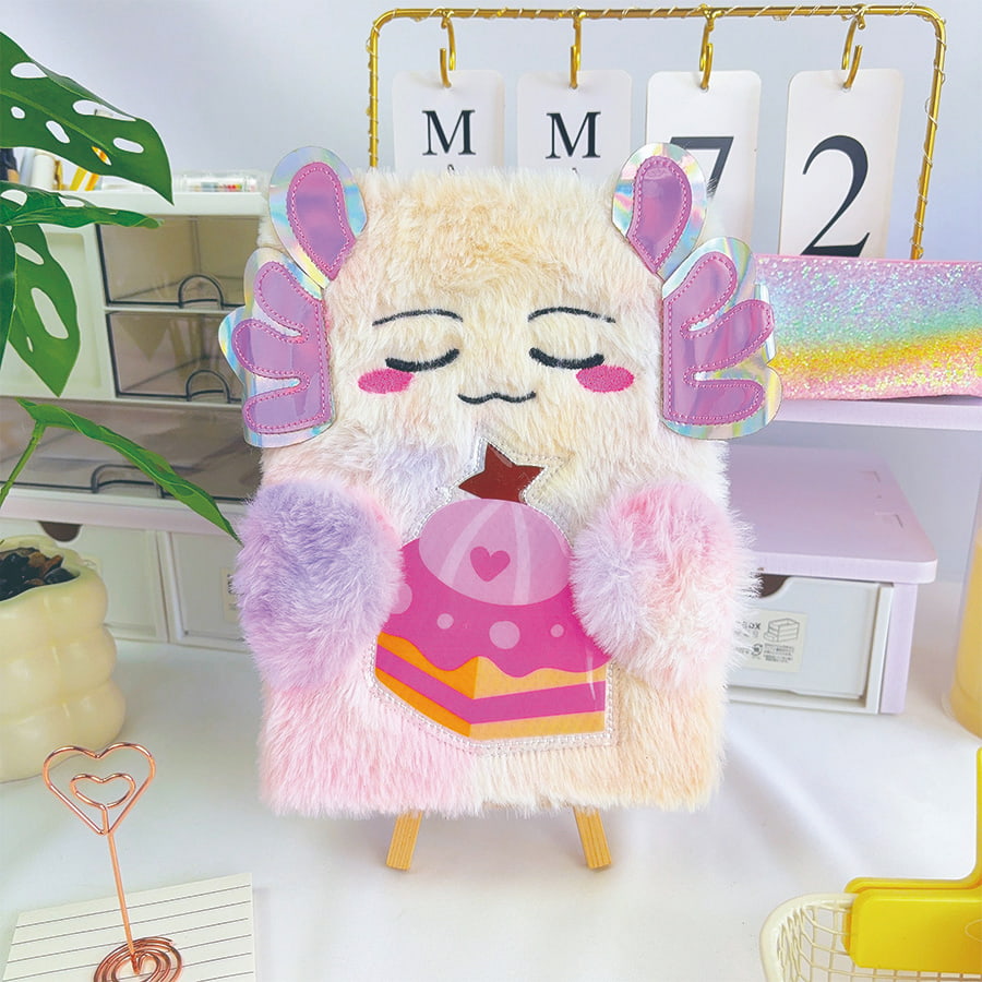 Плюшевий блокнот A5 Cute Monster Diary